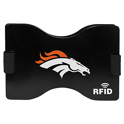 Denver Broncos RFID Blocking Wallet - Unisex Black