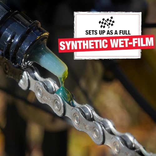 Finish Line Wet Bike Chain Lubricant 2 fl oz - Heavy-Duty Waterproof Cycling Lube