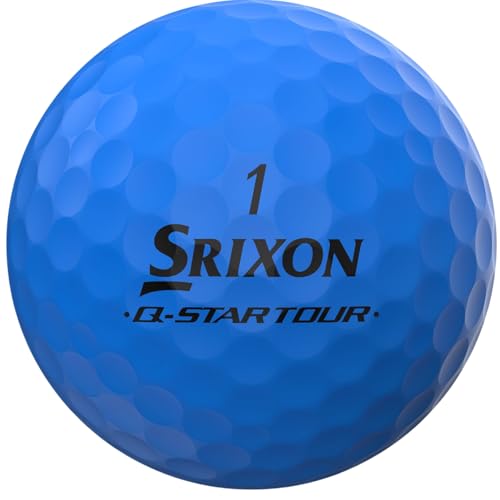 Q-Star Tour Divide Golf Balls - Blue/Yellow
