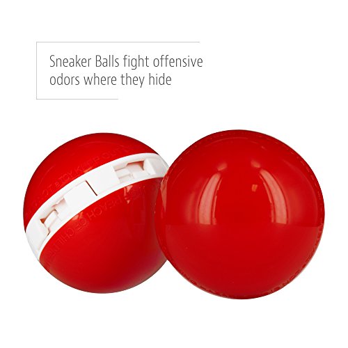 Shoe Odor Eliminator Balls - Fresheners for Sneakers & Gear, 2 Pack