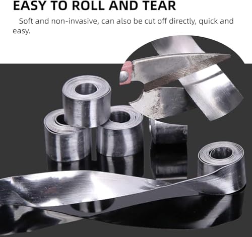 Fishing Lead Sheets - 10 Rolls of 1mm Soft Sinkers for Tackle