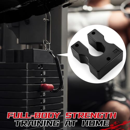 2.5 Lb Weight Stack Adapter Plates - Set of 2, Compatible with Fitness Equipment, Shimeyao