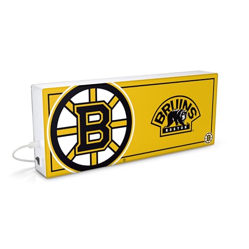 NHL LED Ambience Light Box - Boston Bruins Wall Decor