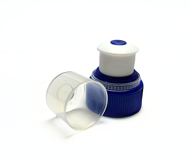 28mm Push Pull Replacement Caps for Sports Bottles - 10 Pack