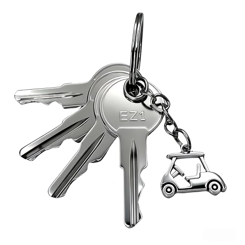 EZGO Golf Cart Ignition Keys - 4PCS Replacement Set for RXV, TXT, & More