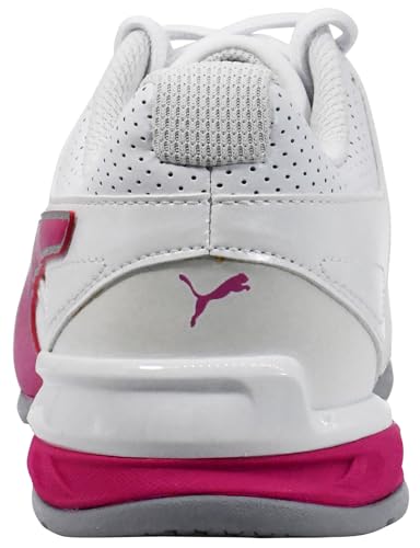 PUMA Women's Tazon 6 Sneakers Fuchsia Purple & Silver, Run & Sport