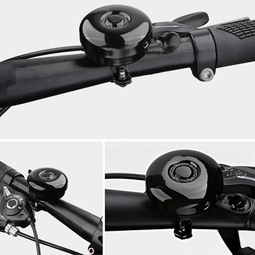 All-Metal Bicycle Bells 2 Pack - Loud Sound, Easy Install, YYS-WG-005