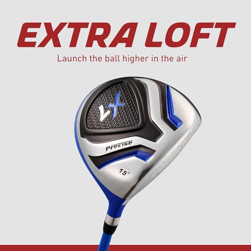 Kids Complete Golf Club Set - Precise X7 - Blue Ages 9-12 Right Hand
