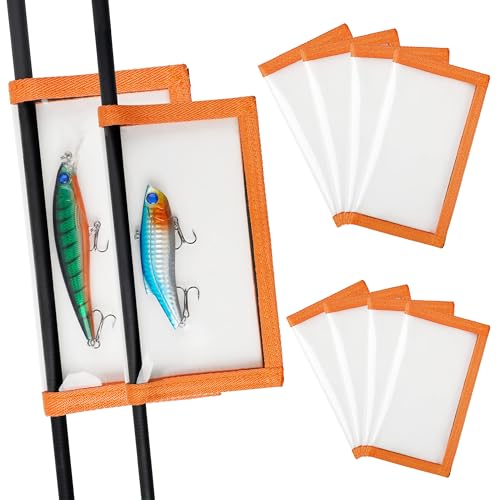 Fishing Lure Wraps - Durable PVC Hook Covers for Bait & Tackle Storage