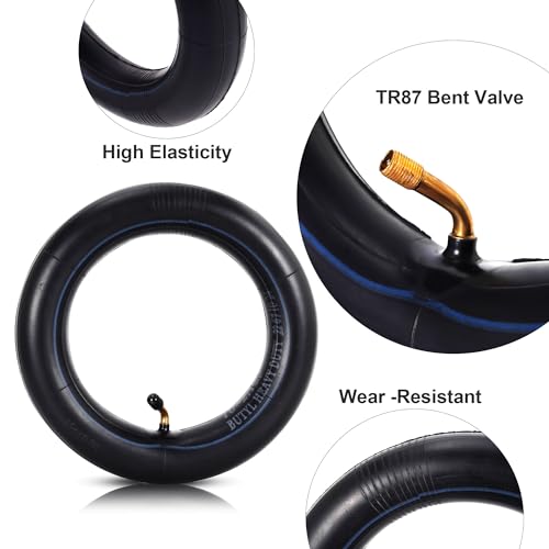 10x2.125 Inner Tube for Electric Scooters & Bikes with Bent Valve Stem