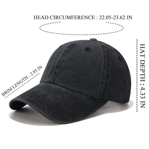 Kryxelia Rose Red Washed Baseball Cap - Adjustable Low Profile Dad Hat