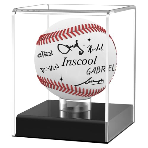 Acrylic Baseball Display Case - UV Protected Clear Holder