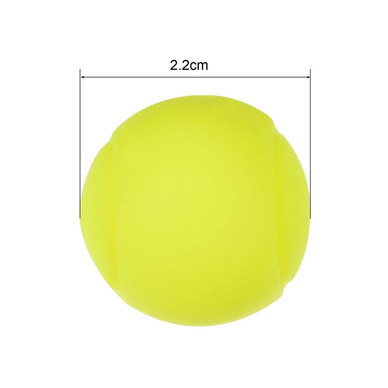 PATIKIL Tennis Vibration Dampener, 2 Pack Silicone Racquet Shock Absorber Racket String Damping, Yellow