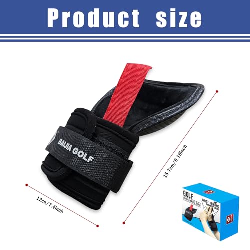Golf Wrist Trainer - Swing Alignment & Control Aid for Beginners & Pros
