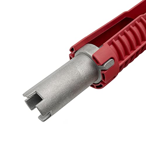 Basin Wrench, Faucet and Sink Installer Tool Multifunctional Plumbing Tool Pipe Extractor for Sink Bathroom Kitchen Toilet Plumbing