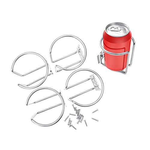 Stainless Steel Boat Cup Holders - Pack of 4 for Marine, RV, Car & Truck