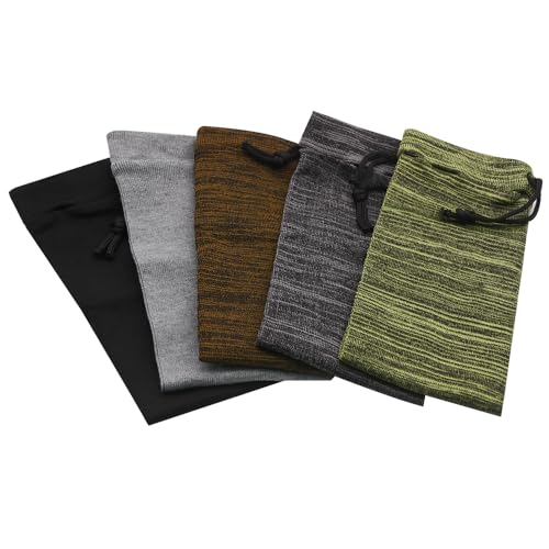 Handgun Socks Set - 16in Silicone Knit Gun Socks, 5 Pieces