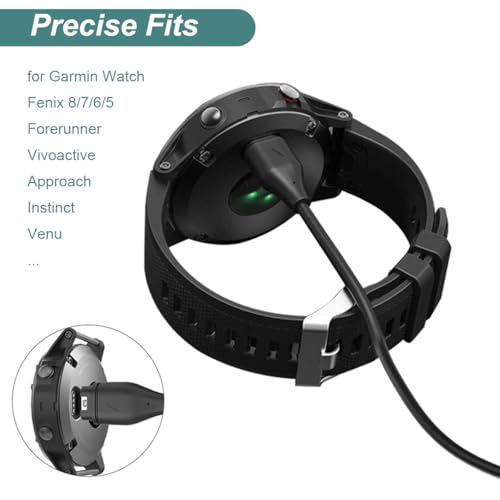 Charger Cable for Garmin Smart Watches - Fast & Durable