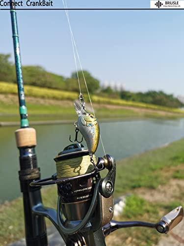 High Tensile Strength Fishing Snaps - SIZE00 (35LB), 100PCS