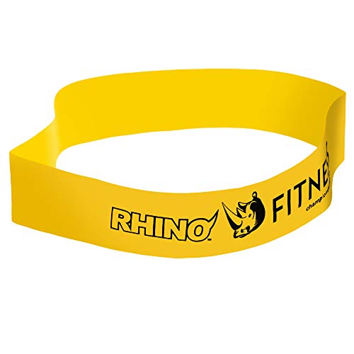 Stretch Loop Resistance Band - Yellow - Durable Fitness Band for Strength Training & Stretching
