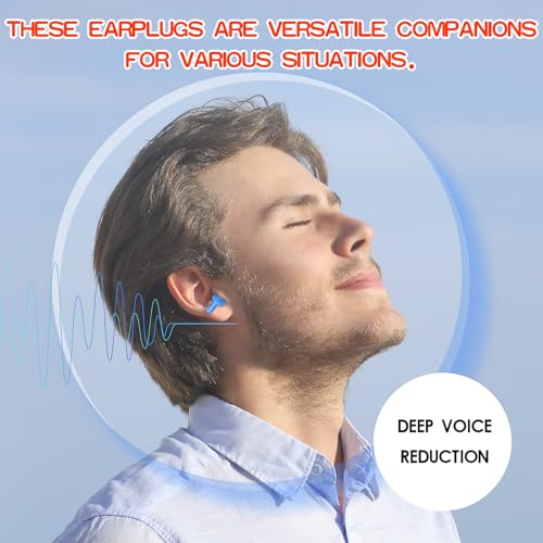 240Pairs Silicone Ear Plugs Earplugs for Sleeping Noise Cancelling,for Sleeping Noise Swimming Hearing Protection Earplugs Shooting Construction Hunting Music Concerts(Color Mixing,reusable)
