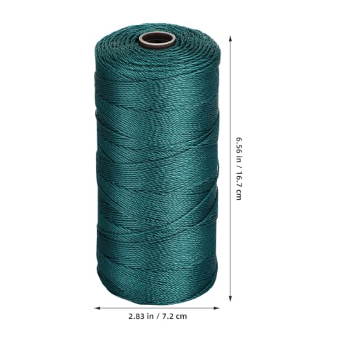 Toddmomy Braided Nylon Fishing Net Repair Line 17.50x10x10cm Durable, Multi-Use Rope