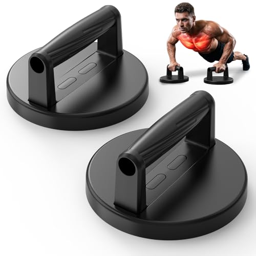 Push Up Bars with Ergonomic Grips - Black, Home Gym Equipment