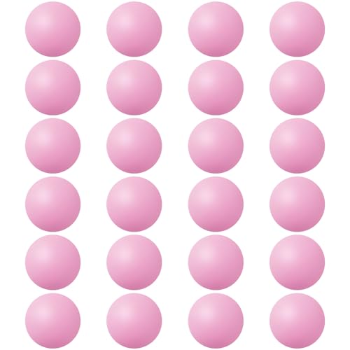 Table Tennis Balls - 12 Pack Solid Pastel Pink