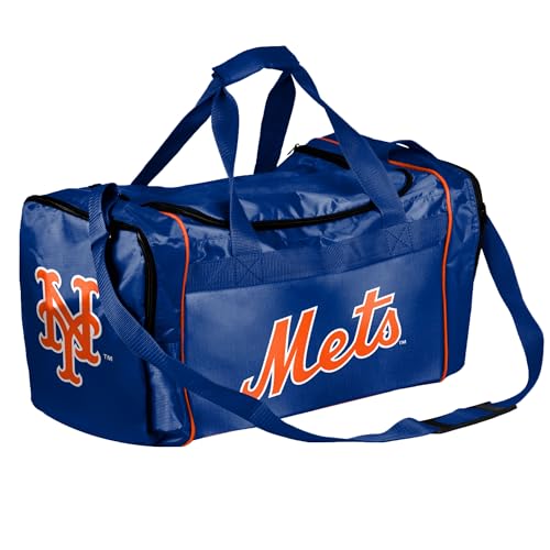 New York Mets Team Licensed Gym Duffel Bag - Lightweight & Water Repellent