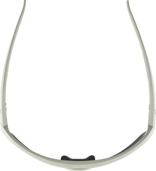 ALPINA TURBO HR, Mirrored, Hydrophobic & Anti-fog Cycling Glasses for Men & Women, 100% UV Protection, cool grey matt, one size