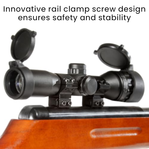 1 Inch Medium Profile Dovetail Scope Rings Set - 2 Pcs