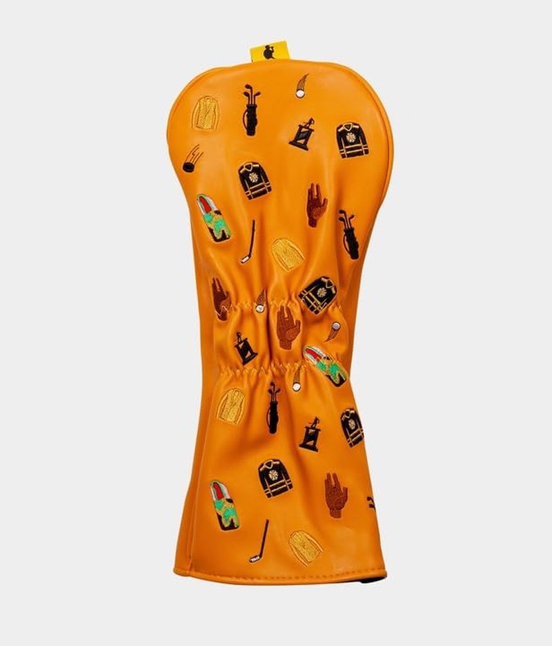 U SUCK AT GOLF Expertly Crafted Synthetic Leather Golf Head Cover - Ideal for Woods and Drivers - Tour Quality Golfing Accessories with Unique Designs - Perfect Christmas or Father’s Day Golfing Gift