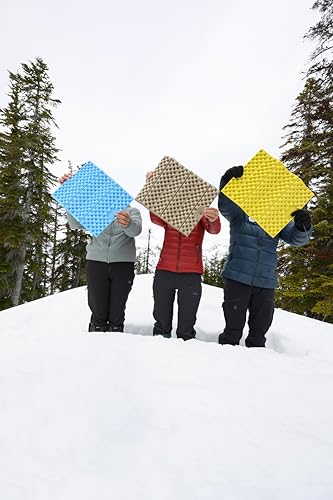 Insulated Camping Seat Pad - Z Seat Cushion - Blue/Silver