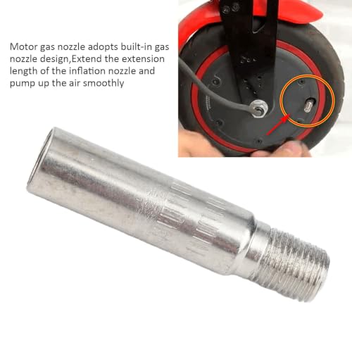 Scooter Valve Extension Adapter for M365 Pro - 9mm Inflatable Air Nozzle