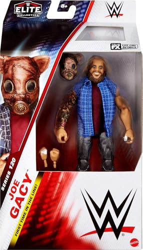 Mattel WWE Elite Action Figure - Joe Gacy 6-Inch Collectible Toy with Articulation