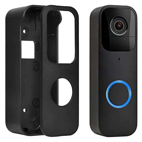 Adhesive Door Mount Compatible with Blink Video Doorbell (2021-1st Gen), No-Drill Mounting Bracket, Not for Blink Video Doorbell (2025-2nd Gen), Accessories for Your Security System - Black