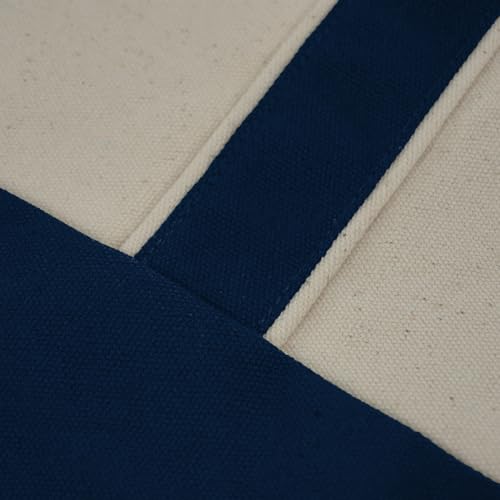 NBA Canvas Tote Bag - Memphis Grizzlies, 15x21 inches, Navy Strap