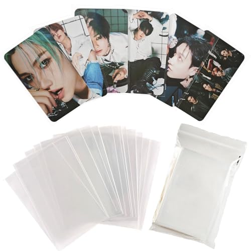 Photocard Sleeves - HD Translucent Card Protectors, 50 Pcs