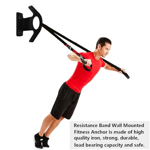 OKETHERMO Resistance Band Wall Anchor Kit for Home Gym & Yoga - 3 Pack
