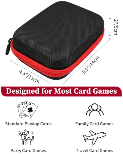 Playing Card Storage Case for 300+ Cards - Travel Holder