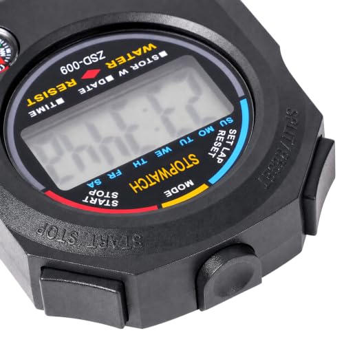 Digital Stopwatch Timer - 2 Pack for Sports & Training