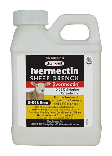 Durvet Ivermectin Sheep Drench - One Size, Dewormer for Sheep