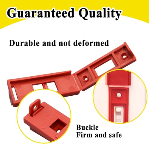 4Pcs 6064 Wall Switch Locking Device, Plastic, Maintain Switch Position to Ensure Safety
