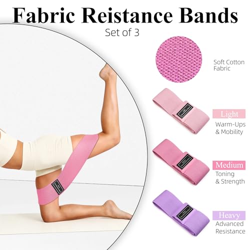 19-Piece Home Pilates Kit with Resistance Bands & Ring