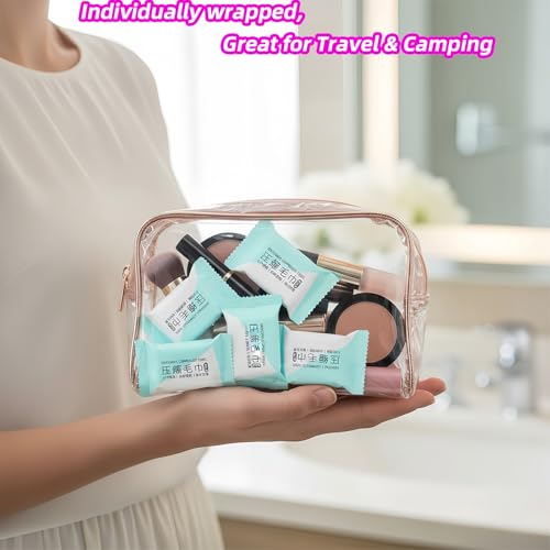 Compressed Travel Towels - Extra Thick & Super Absorbent (24 Pcs)