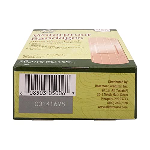 Waterproof Strong-Strip Bandages - 20 Count