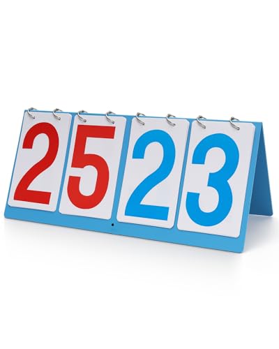 Premium Waterproof Scoreboard for Multi-Sport Games - Flip Cards