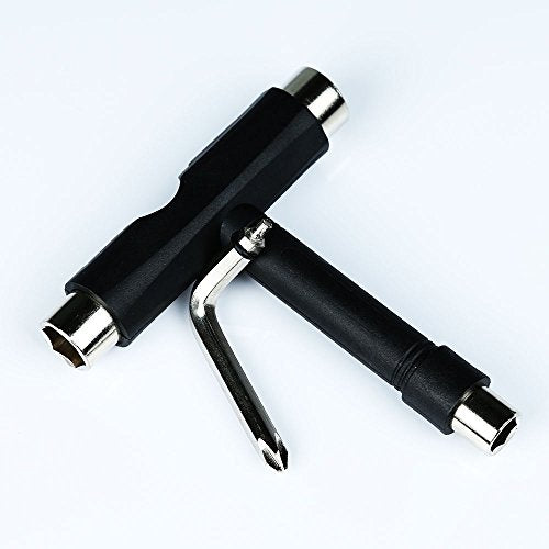 All-in-One Skateboard T-Tool for Trucks, Wheels, and Bearings