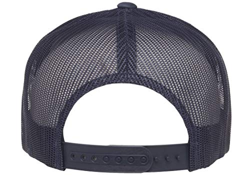 Yupoong YP Classics Trucker Hat - Navy, One Size | Flexfit