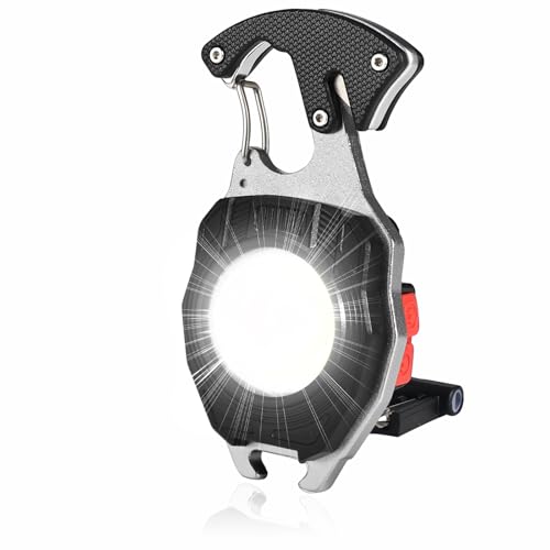 COB Work Light 1600LM - 7-Mode Survival Tool - Black
